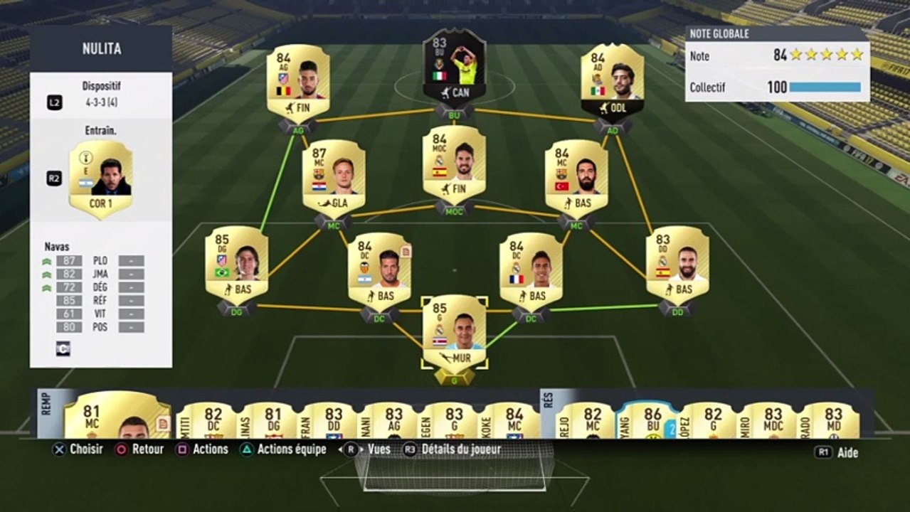Diffusion Fifa 17 sur PS4 :Apres plusieurs absence, quel est sont niveau