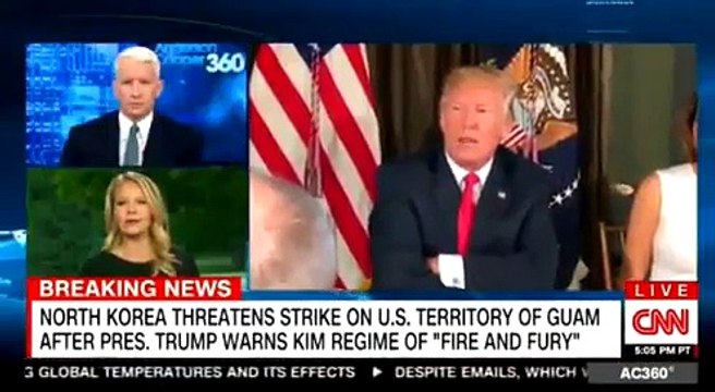 NORTH KOREA THREATENS STRIKE ON U.S. ON CNN Breaking News
