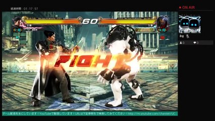 akiraの鉄拳7フレンドとトーナメントやプレイヤーマッチプレイ！！　生配信  LIVE FROM PlayStation 4 (226)