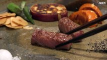 Kobe Beef Teppanyaki Food in Japan