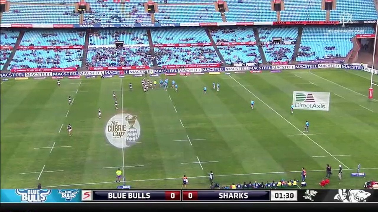 Bulls v Sharks - 1st Half - Currie Cup 2017