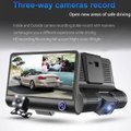 4 Inch 1080P Dual Lens Car DVR Dash Cam Camera Video Recorder Rearview G-sensor