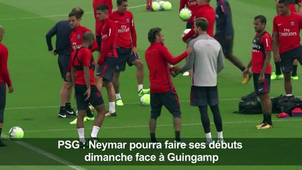 Football/Ligue1: Neymar pourra joure face à Guingamp