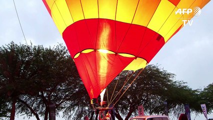 Festival de montgolfières en Israël