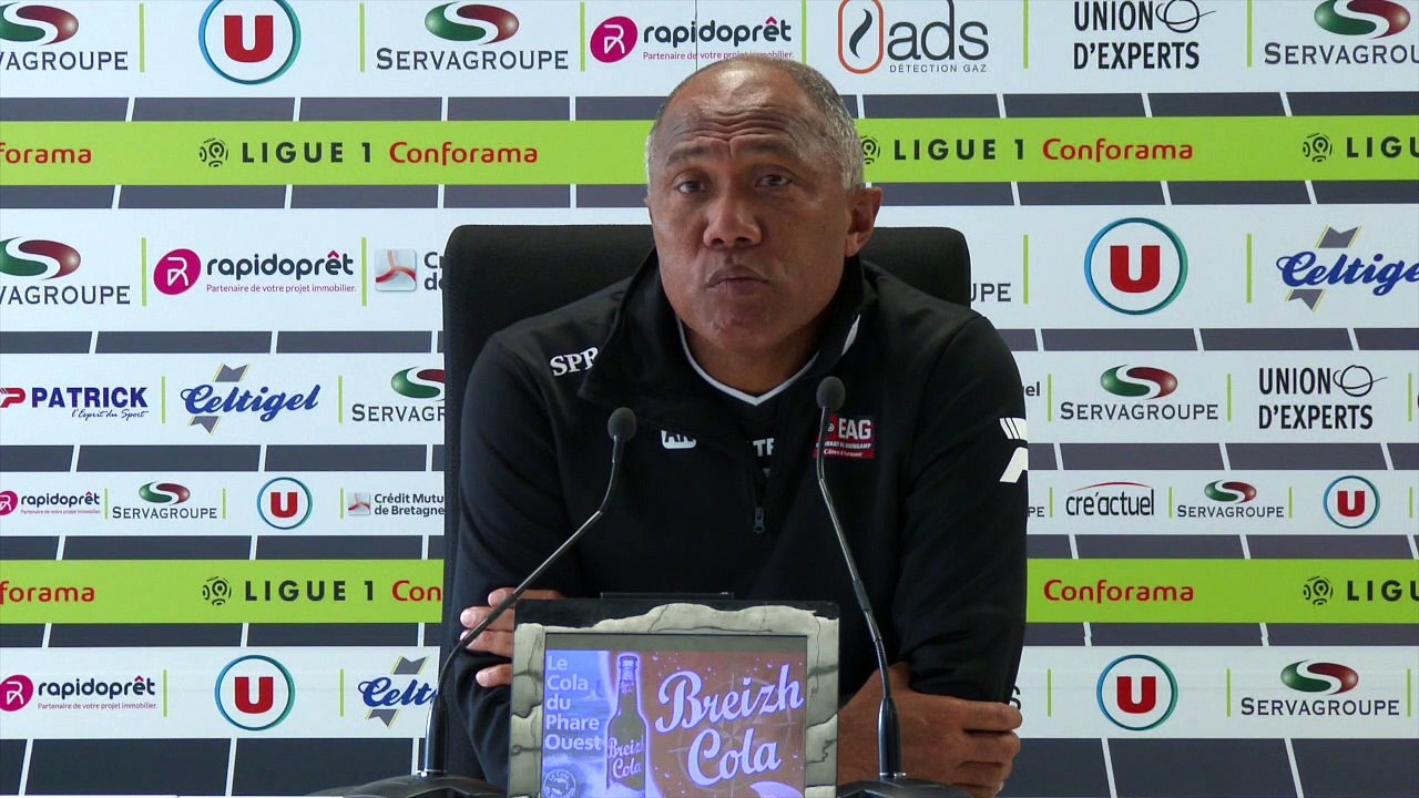 Le point presse d'Antoine Kombouaré avant EAG-PSG