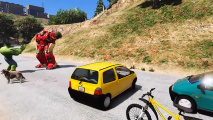 Şimşek McQueen ve Örümcek Adam Arabayla Köpekleri Gezdiriyor (Çizgi Film Tadında - Türkçe Dublaj)