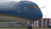 Boeing 787 Vietnam Airlines cất cánh with ATC tại sân bay Václav Havel, CH Séc LKPR