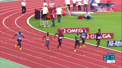 Ben Youssef Meite gagne avec le temps de 9.99 dans le 100m masculin - IAAF Diamond