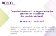 Mycophénolate : usages hors autorisation de mise sur le marché (AMM) et risque tératogène