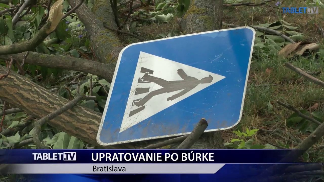 Extrémna búrka zasiahla Bratislavu a Záhorie, trhala strechy