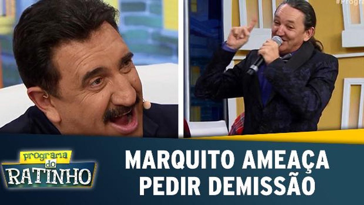 Marquito ameaça pedir demissão