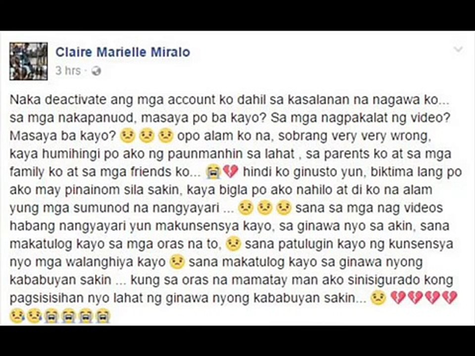 Rapbeh | Did Marielle Miralo Committed Suicide After the Tropa Scandal?