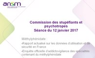 Méthylphénidate :Rapport actualisé sur les données de sécurité en France, enquête officielle d’addictovigilance