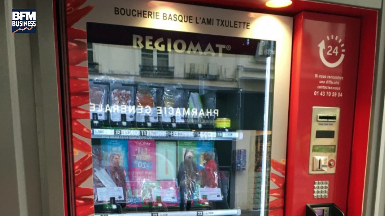 Ces distributeurs automatiques insolites