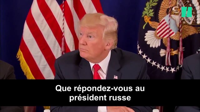 Donald Trump trolle allègrement Vladimir Poutine