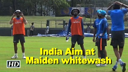 India aim at maiden whitewash over hosts Sri Lanka