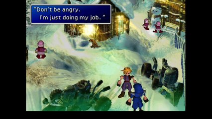 Final Fantasy VII Part 048 - Snowboarding and Exposure on the Glacier