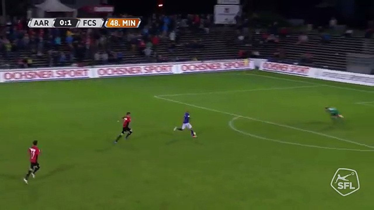 FC Aarau 0:2 Schaffhausen (Swiss Chellenge League 10 August 2017)