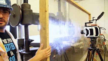 Hydraulic Press in Slow Motion - The Slow Mo Guys