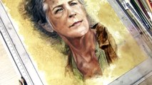 Carol (Melissa McBride) The Walking Dead | Speed Art Painting Drawing
