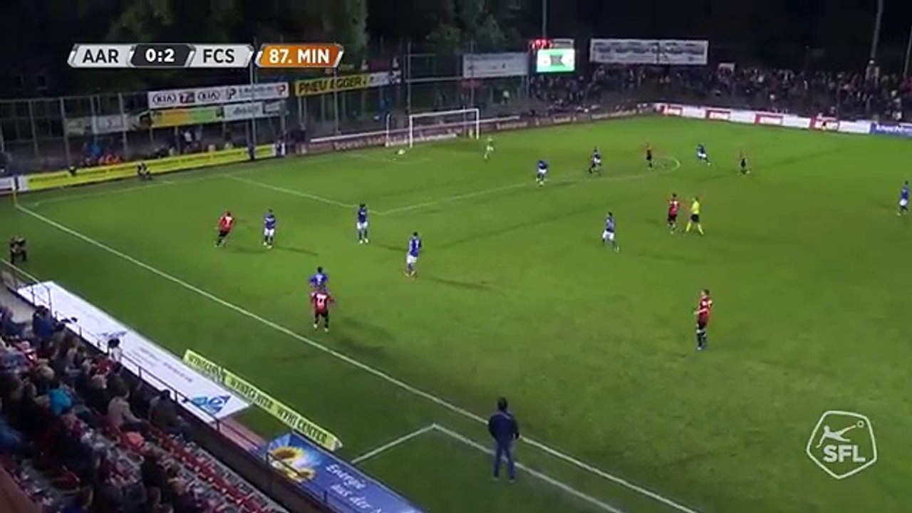 FC Aarau 1:2 Schaffhausen (Swiss Chellenge League 10 August 2017)