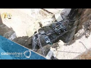 Camión de volteo mata a niño de 3 años en el DF