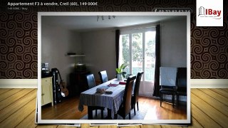 Appartement F3 à vendre, Creil (60), 149 000€