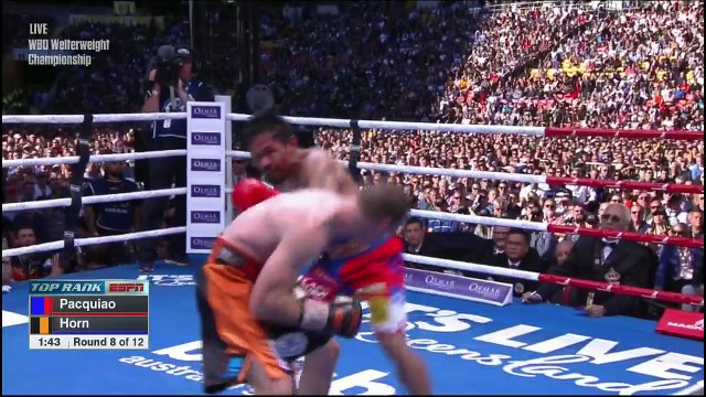 Manny Pacquiao vs. Jeff Horn 02.07.2017 HD Part 2