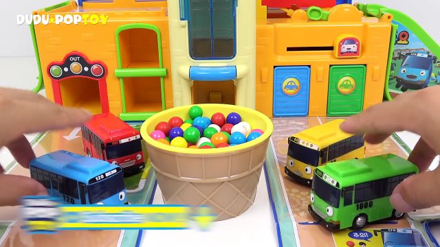 Dinosaur in an eggs turn into a gift Miniforce's giant surprise egg!! - DuDuPopTOY