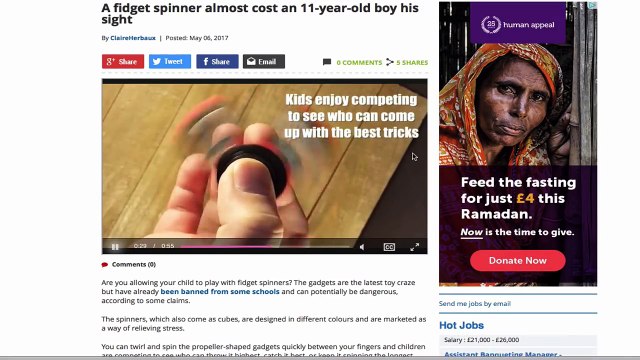 Fidget Spinner 666 / Satanic, Baphomet Symbolism Illuminati Exposed 2017