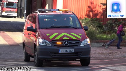 Madrid Fire Department // M-0 + FG-91 Bomberos Madrid Parque 9