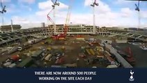 The situation of the new White Hart Lane last month