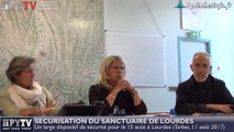 HPyTv Lourdes | La sécurité pour le 15 août à Lourdes (11 août 2017)