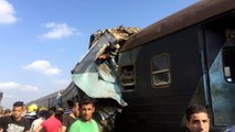 Un choque de trenes en Egipto causa decenas de muertos y más de un centenar de heridos