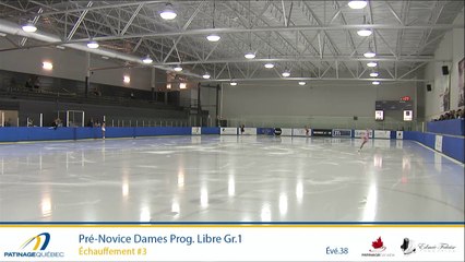 Championnats québécois d'été 2017 / Pré-Novice Dames Gr.1 Prog. Libre