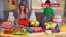 Bake Snake Bakes All Cakes In All Shapes