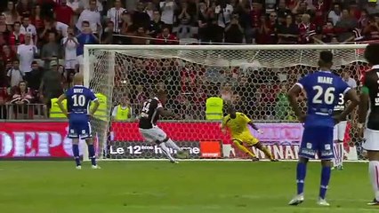 Alassane Plea (Penalty) Goal HD - Nice 1-1 Troyes 11.08.2017