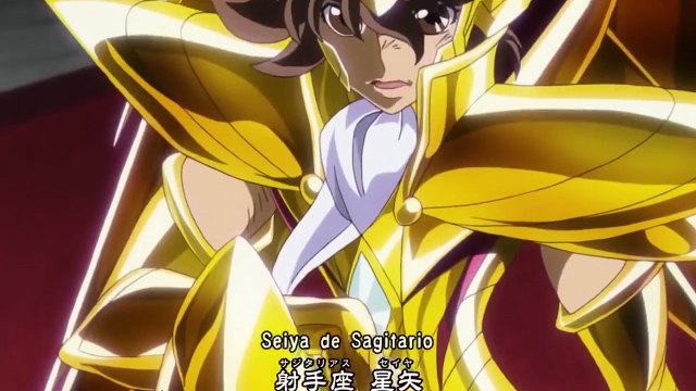 Jesus Barrero como Seiya de Sagitario en Saint Seiya Omega Temporada 2