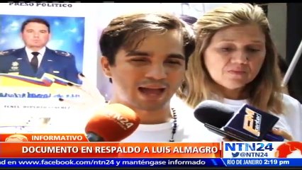 Venezolanos respaldan decisión de Luis Almagro de convocar una nueva reunión de cancilleres