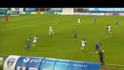 Jimmy Roye GOAL HD - Niort 1-0 Auxerre 11.08.2017