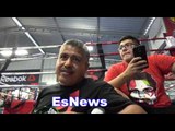Robert Garcia On Training Prince Royce the bachata star  EsNews Boxing