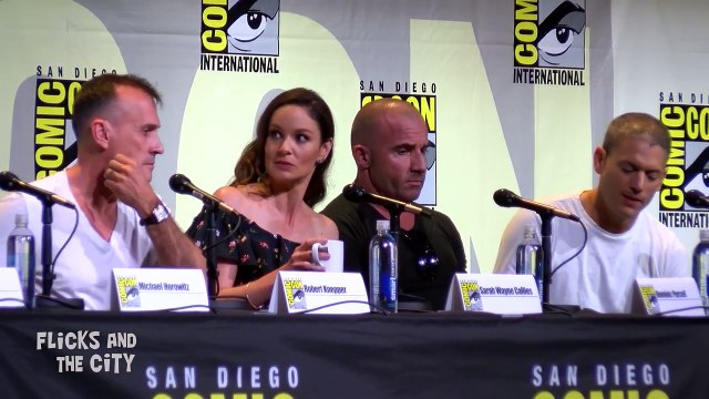 PRISON BREAK Comic Con 2016 Panel Season 5, Wentworth Miller, Dominic Purcell, Sarah Wayne