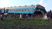 Decenas de muertos y más de un centenar de heridos en un choque de trenes en Egipto