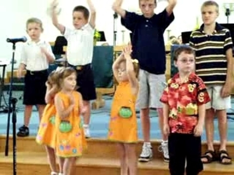 Singing at Church