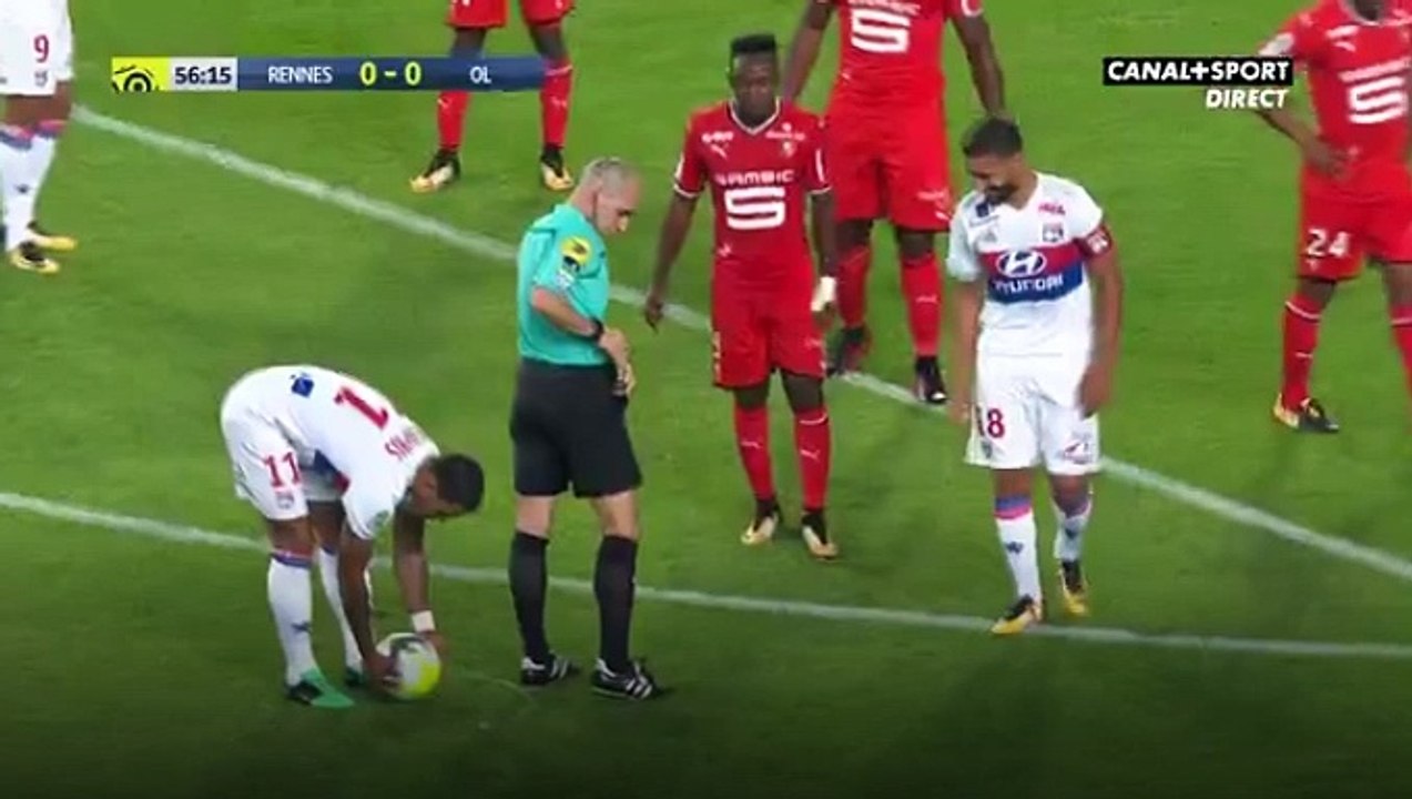 Memphis Depay GOAL HD -  Rennes 0-1 Lyon 11.08.2017