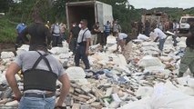 Panamá destruye 9,7 toneladas de drogas incautadas a narcotraficantes