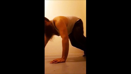 Strongman wrestling 45 With bear crawls