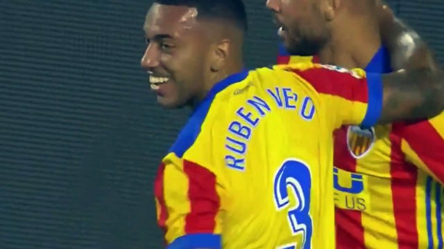Rúben Vezo Goal - Valencia vs Atalanta 1-1 (Friendly) 11.08.2017 (HD)