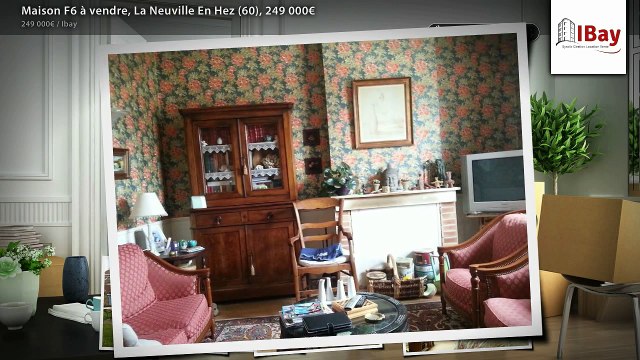 Maison F6 à vendre, La Neuville En Hez (60), 249 000€