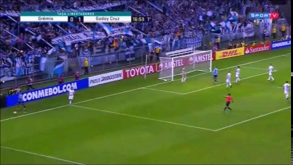 Fox Sports VT   Grêmio 2x1 Godoy Cruz (ARG) 1 tempo completo